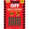 Gopher And Mole Repellers, Set Of 12 2 Gopher And Mole Repellers, Set Of 12 -Backyard Bloomers 35690 01V tif