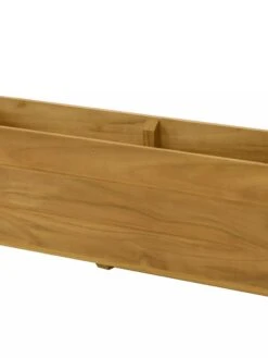 Teak Window Boxes, 8" -Backyard Bloomers 38 836 01V tif