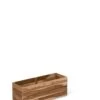 Teak Window Boxes, 8" 2 Teak Window Boxes, 8" -Backyard Bloomers 38834 0502 tif