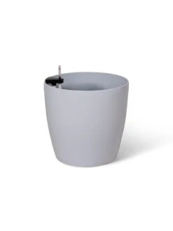 Viva Round Self-Watering Rolling Planter, 20" Diameter, Set Of 2 -Backyard Bloomers 3 4 crop 8612933 3899