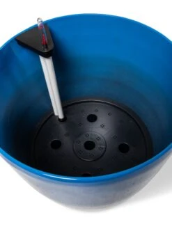 Viva Round Self-Watering Rolling Planter, 20" Diameter, Set Of 2 -Backyard Bloomers 3 4 crop 8612933 3906