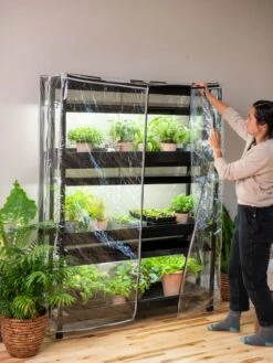 Sunlite 3-Tier Humidity Cover -Backyard Bloomers 3 4 crop 8612939 0221