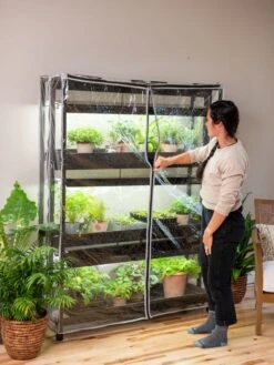 Sunlite 3-Tier Humidity Cover -Backyard Bloomers 3 4 crop 8612939 0223