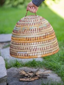 Artisan Natural Bee Skep -Backyard Bloomers 3 4 crop 8613063 0361