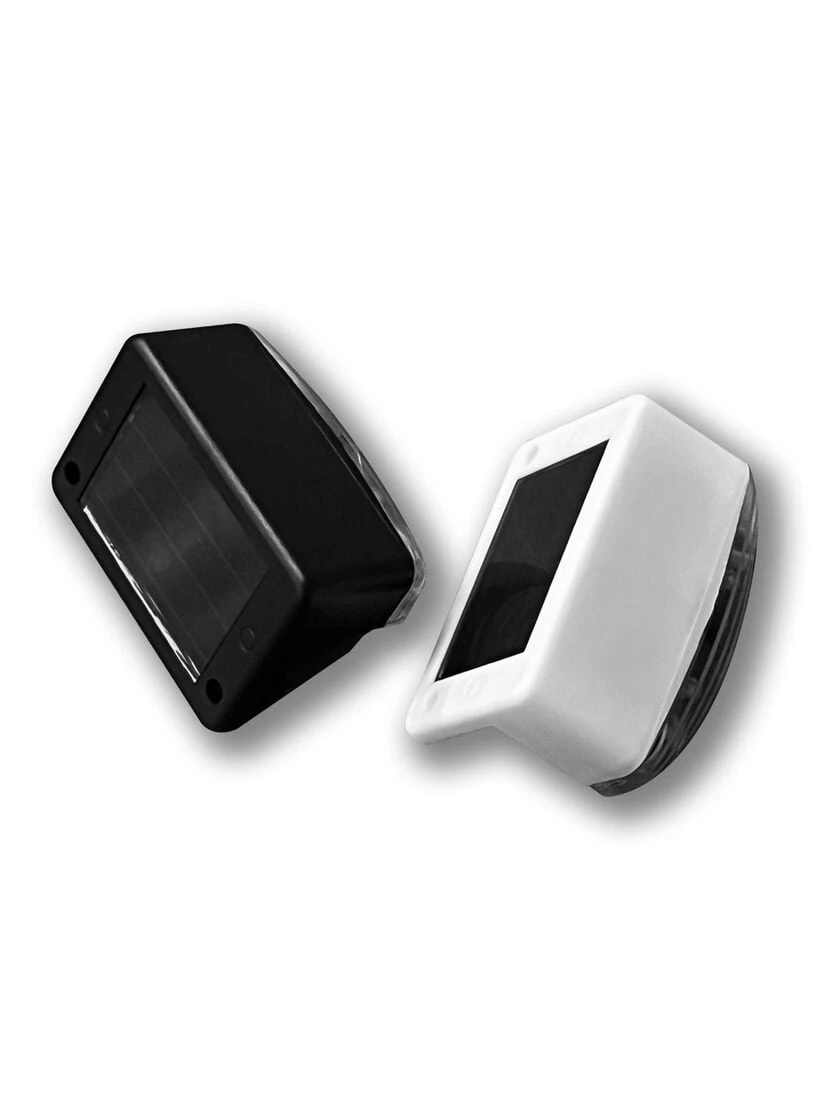 Maxsa® Solar Powered Deck Lights, Pack Of 4 3 Maxsa® Solar Powered Deck Lights, Pack Of 4