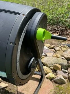 Maze Easy Turn Kit For 65 Gallon Compost Tumbler -Backyard Bloomers 3 4 crop 8613577 07V