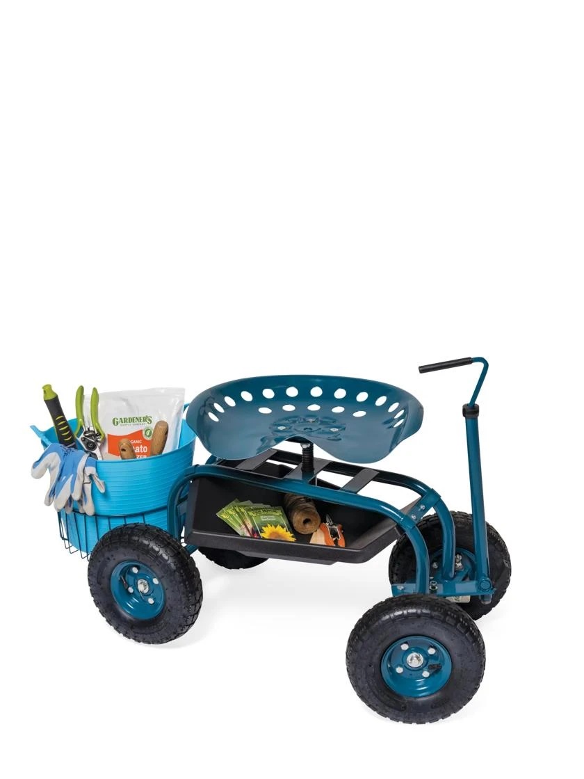 Deluxe Tractor Scoot With Bucket Basket 7 Deluxe Tractor Scoot With Bucket Basket - Image 5