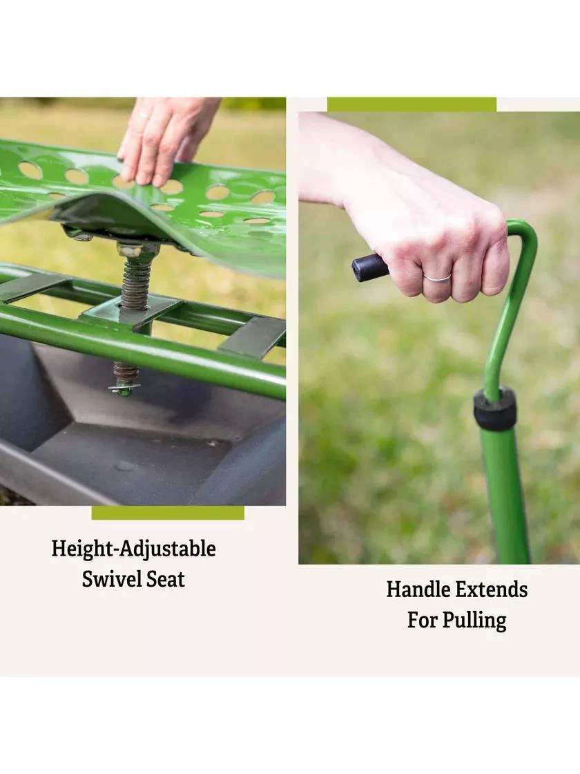 Deluxe Tractor Scoot With Bucket Basket 5 Deluxe Tractor Scoot With Bucket Basket - Image 3