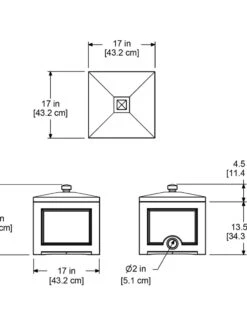Fairfield Garden Hose Storage Bin -Backyard Bloomers 8587080 03V tif