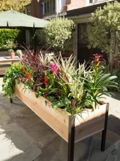 Elevated Planter Box, 2' X 8' 18 Elevated Planter Box, 2' X 8' -Backyard Bloomers 8587631 006 tif