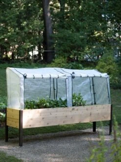 Protection Frame & Covers, 2' X 8' -Backyard Bloomers 8587631 262 tif