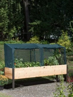 Elevated Planter Box, Frame And 2 Covers Kit, 2' X 8' -Backyard Bloomers 8587631 314 tif 1