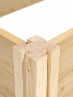 2' Cedar Raised Bed Garden Beds -Backyard Bloomers 8588176 02V tif