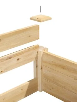 3-Tier Pine Raised Garden Bed, 4'x12' -Backyard Bloomers 8588181 04v 5