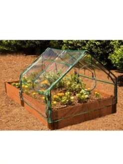 Extendable Cold Frame Greenhouse -Backyard Bloomers 8588247 04V