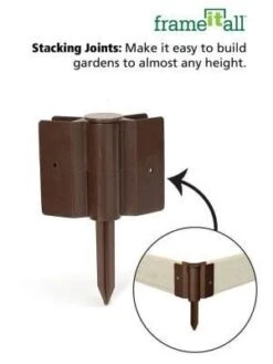 Classic Sienna Raised Garden Bed Versailles Sunburst With 1" Boards 9 Classic Sienna Raised Garden Bed Versailles Sunburst With 1" Boards -Backyard Bloomers 8588252 05v