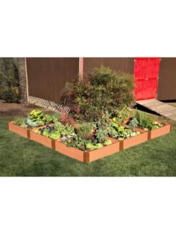 L-Shaped Composite Raised Bed, 12'x12' With 1" Boards 10 L-Shaped Composite Raised Bed, 12'x12' With 1" Boards -Backyard Bloomers 8588254 03v