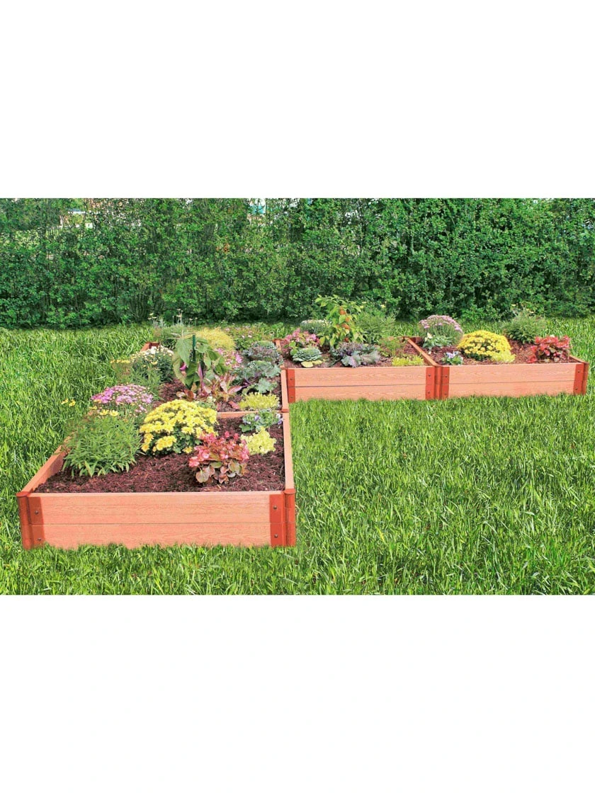 Classic Sienna Raised Garden Bed "L" Shaped With 2" Boards 6 Classic Sienna Raised Garden Bed "L" Shaped With 2" Boards - Image 4
