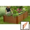 Composite Raised Bed, 22" High With 1" Boards -Backyard Bloomers 8588259 01v composite raised garden beds 22 inch high with 1 inch boards