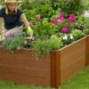 Classic Sienna Raised Garden Beds 22" High With 2" Boards -Backyard Bloomers 8588263 01V tif