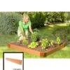 Classic Sienna Composite Raised Bed, 5-1/2" High With 2" Boards 2 Classic Sienna Composite Raised Bed, 5-1/2" High With 2" Boards -Backyard Bloomers 8588270 01v