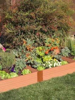 Composite Raised Bed With 1" Boards, 11" -Backyard Bloomers 8588281 01V tif