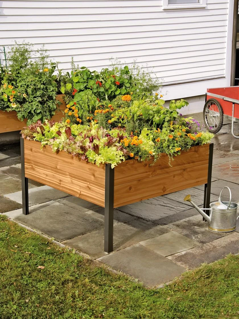 4' X 4' Elevated Planter Box 3 4' X 4' Elevated Planter Box