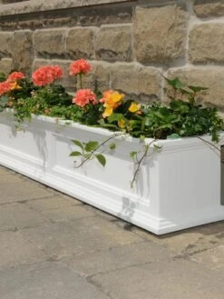 Fairfield Self-Watering Window Box, 5’ -Backyard Bloomers 8588938 11V tif