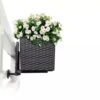Lechuza® Balconera Window Box Brackets, Set Of 2 -Backyard Bloomers 8589375 02V tif