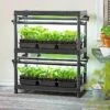Stack-n-Grow Lights - 2-Tier System 1 Stack-n-Grow Lights - 2-Tier System -Backyard Bloomers 8590139 001E Stack N Grow 2 Tier Light System tif