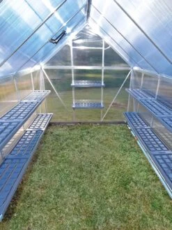 Canopia® By Palram Shelf Kit For Greenhouses, Set Of 2 Shelves 12 Canopia® By Palram Shelf Kit For Greenhouses, Set Of 2 Shelves -Backyard Bloomers 8591033 02V tif