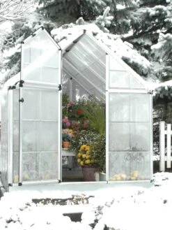 Canopia® By Palram Harmony™ Snap & Grow Greenhouse, 8' -Backyard Bloomers 8591043 01V tif