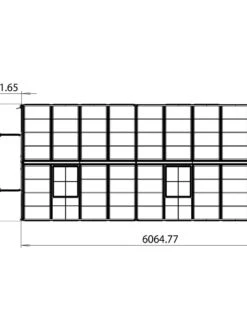 Canopia® By Palram Harmony™ Snap & Grow Greenhouse, 8' -Backyard Bloomers 8591043 10V tif