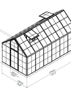 Canopia® By Palram Snap & Grow Greenhouses -Backyard Bloomers 8591049 03V tif