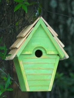 Heartwood Wren-in-the-Wind Bird House -Backyard Bloomers 8591093 07v