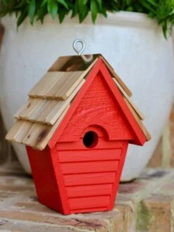 Heartwood Wren-in-the-Wind Bird House -Backyard Bloomers 8591093 08v