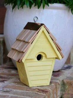 Heartwood Wren-in-the-Wind Bird House -Backyard Bloomers 8591093 09v