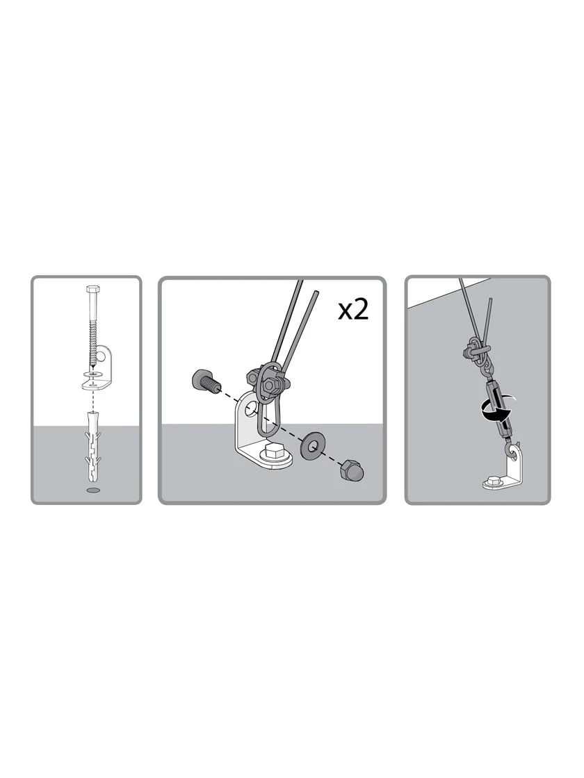 Canopia® By Palram Anchoring Kit For Snap & Grow™ Greenhouse 6 Canopia® By Palram Anchoring Kit For Snap & Grow™ Greenhouse - Image 4