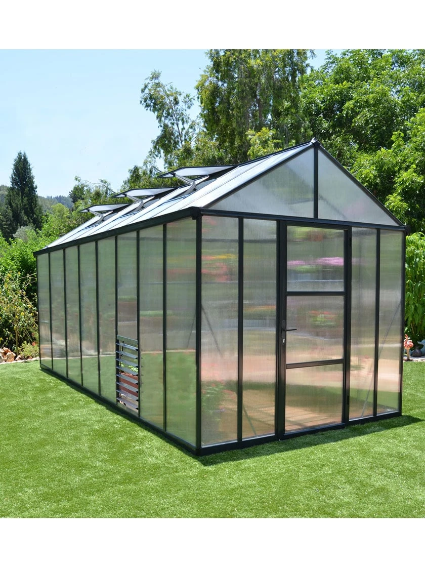 Canopia® By Palram Glory™ Greenhouse, 8' 9 Canopia® By Palram Glory™ Greenhouse, 8' - Image 7