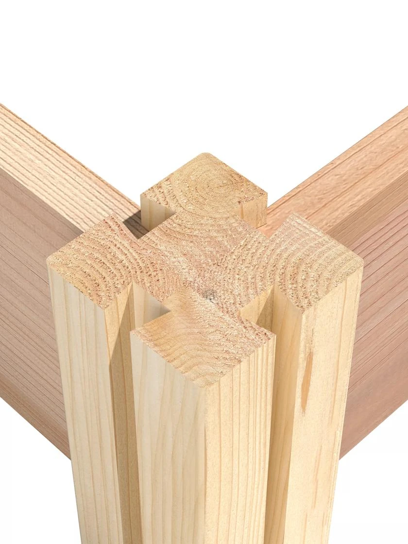 Cedar Raised Garden Bed, 4' X 4' X 6" 6 Cedar Raised Garden Bed, 4' X 4' X 6" - Image 4