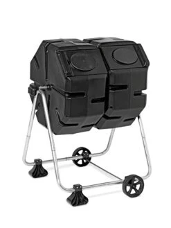 Dual Batch Compost Tumbler With Wheels -Backyard Bloomers 8593232 2626 tif