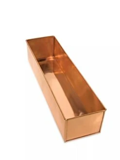 Tall Rectangular Copper Plant Tray, 18" X 5" X 4" -Backyard Bloomers 8593534 1194 tif
