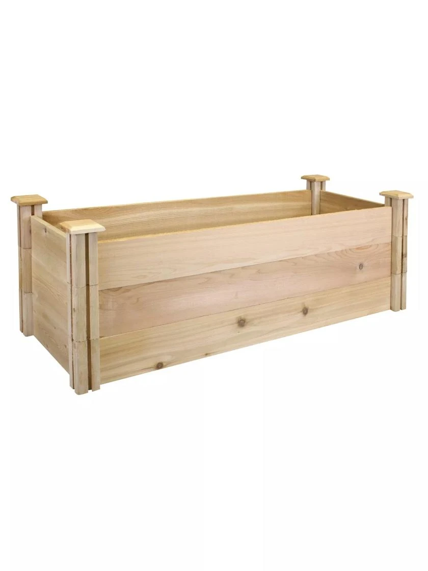 Premium Cedar Raised Garden Beds, 16" X 48" 4 Premium Cedar Raised Garden Beds, 16" X 48" - Image 2