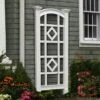 Milan Vinyl Trellis -Backyard Bloomers 8593936 01v milan vinyl trellis new england white