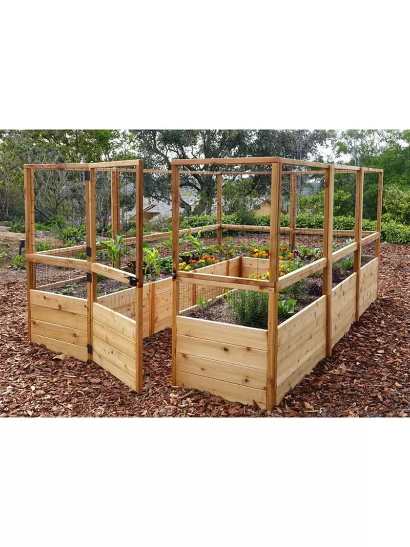 Garden In A Box With Deer Fence, 8' X 12' 4 Garden In A Box With Deer Fence, 8' X 12' - Image 2