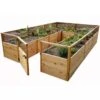 Garden In A Box Cedar Raised Bed, 8' X 12' 2 Garden In A Box Cedar Raised Bed, 8' X 12' -Backyard Bloomers 8594023 05V 3 4