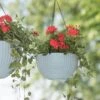 Weave Self-Watering Hanging Basket, 10" 1 Weave Self-Watering Hanging Basket, 10" -Backyard Bloomers 8594316 2079 tif