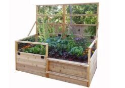 Garden In A Box With Trellis/Lid Option, 3' X 6' -Backyard Bloomers 8594505 07V tif