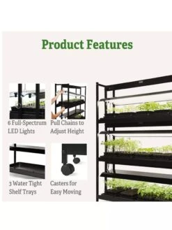 LED SunLite® High Intensity 3-Tier Garden -Backyard Bloomers 8596024 4