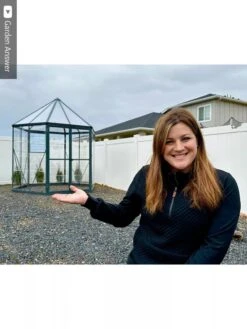 Canopia® By Palram Oasis Hexagon Greenhouse -Backyard Bloomers 8596238 IMG 1294